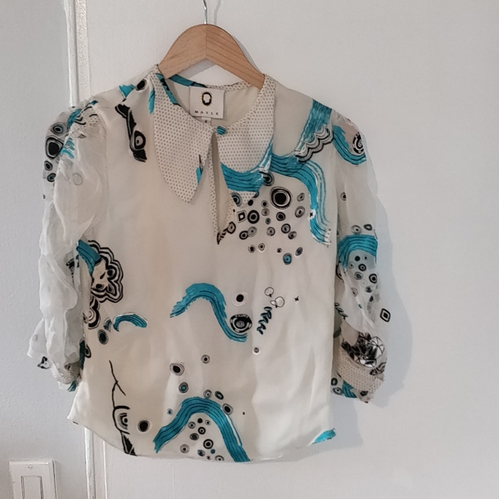 Mayle silk blouse